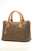 BONIA Women Vinyl Trimmed Leather Hand Bag 080982-207-15