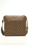 BONIA Women Vinyl Trimmed Leather Crossbody 080982-209-15
