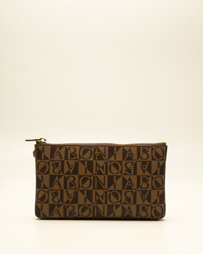 BONIA UNISEX VINYL TRIMMED LEATHER WALLET 080982-760-15