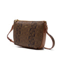 BONIA Vinyl Trimmed Leather Crossbody 081036-225-05