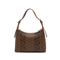 BONIA Vinyl Trimmed Leather Shoulder Bag 081036-226-05C