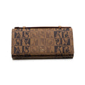 BONIA Vinyl Trimmed Leather Wallet 081036-536-05C