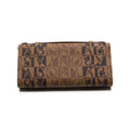 BONIA Vinyl Trimmed Leather Wallet 081036-536-05C