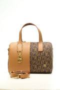 BONIA Women Vinyl Trimmed Leather Hand Bag 081867-105-5-5