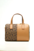 BONIA Women Vinyl Trimmed Leather Hand Bag 081867-105-5-5