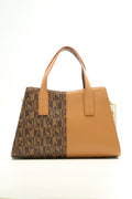 BONIA Women Vinyl Trimmed Leather Hand Bag 081867-106-5-5