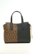 BONIA Women Vinyl Trimmed Leather Hand Bag 081867-107-5-8