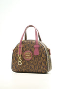BONIA Women Round Shape Monogram Handbag 081870-102-5-9