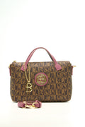BONIA Women Square Shape Monogram Handbag 081870-103-5-9