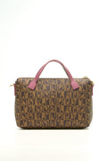 BONIA Women Square Shape Monogram Handbag 081870-103-5-9