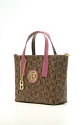 BONIA Women Boat Shape Monogram Handbag 081870-104-5-9