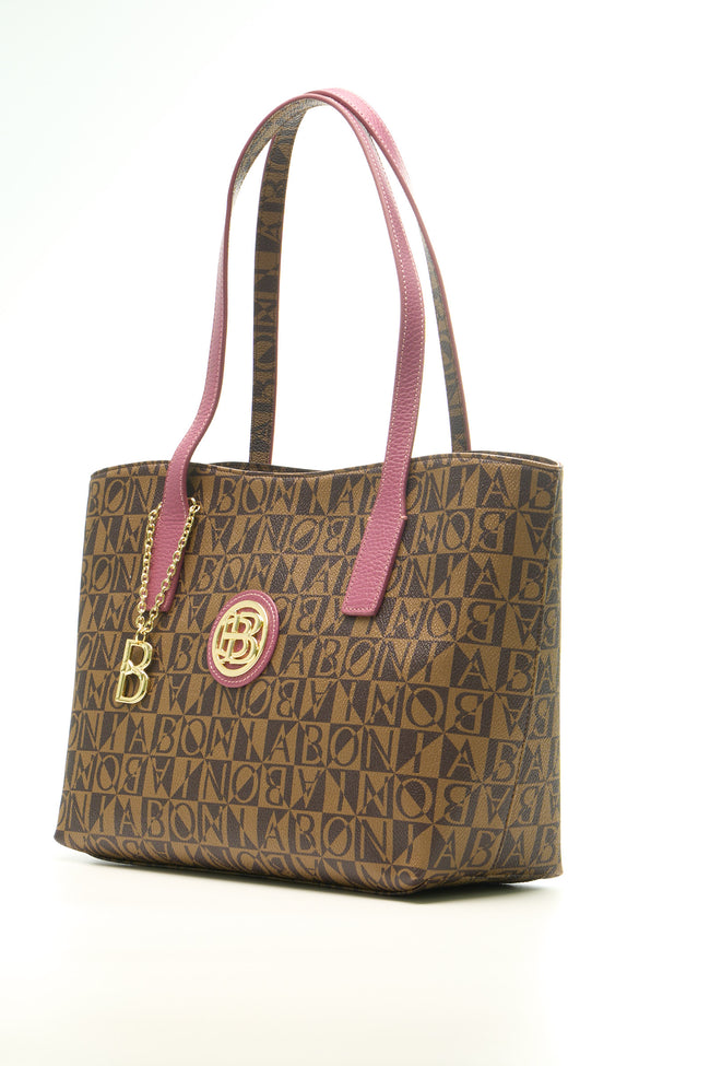 BONIA Women Vinyl Trimmed Leather Tote bag 081870-105-5-9