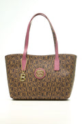 BONIA Women Vinyl Trimmed Leather Tote bag 081870-105-5-9