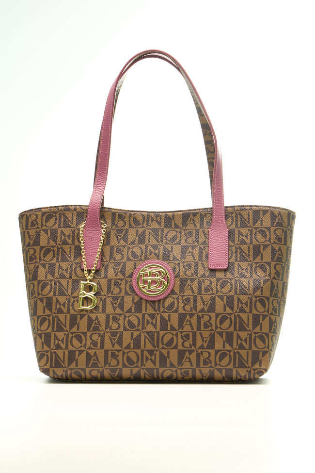 BONIA Women Vinyl Trimmed Leather Tote bag 081870-105-5-9