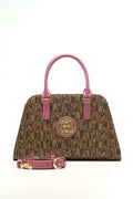 BONIA Women A Line Shape Monogram Hand Bag 081870-108-5-9
