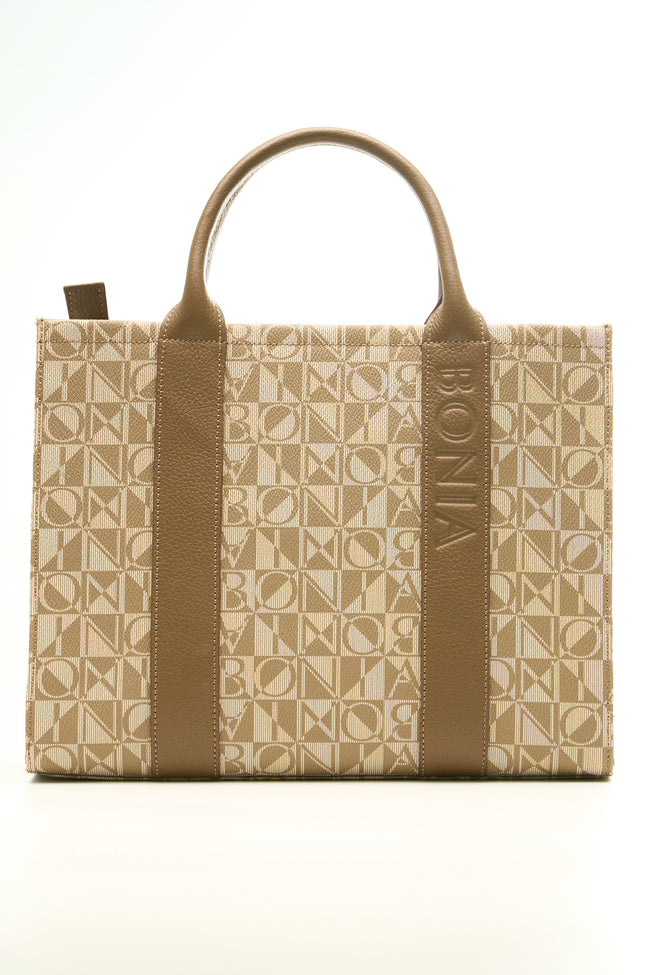 BONIA Women Vinyl Trimmed Leather Hand Bag 081916-003-5-16