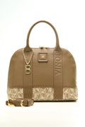 BONIA Women Vinyl Trimmed Leather Hand Bag 081916-005-5-16