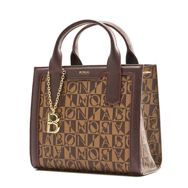 BONIA Women Monogram Satchel Bag 081925-102-5-14
