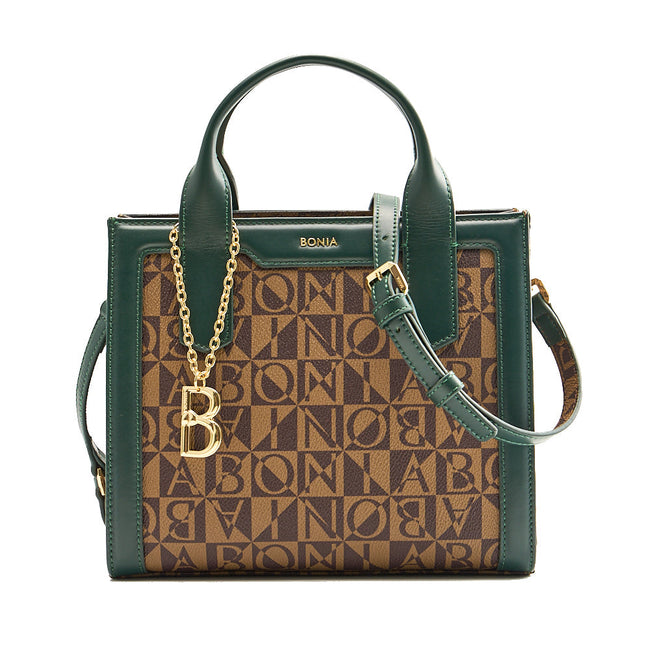 BONIA Women Monogram Satchel Bag 081925-102-5-6