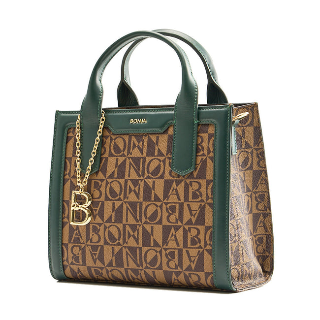 BONIA Women Monogram Satchel Bag 081925-102-5-6