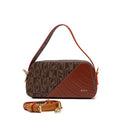 BONIA Vinyl Trimmed Leather Crossbody Bag 081950-001-15