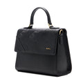 BONIA 2 Shapes Full Leather Satchel Bag 081950-104-08