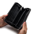 BONIA Two Material Types Long Zipper Wallet 081951-504
