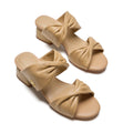 BONIA Twisted Bow Strap Heeled Sandals 08371-6019-25