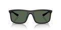 Emporio Armani™ EA4234U 500171 57 - Matte Black/Green Rubber