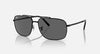 Ray Ban 0RB3796-002/B1-59 Dark Grey Polished Black