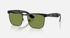 RAY BAN WAYFARER DELUXE 0RB3875-006/4E-56 Green Matte Matte Black