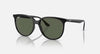 Ray Ban 0RB4378F-601/71-54 Dark Green Polished Black