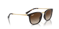 RAYBAN RB 4410I 710/13 WOMEN SUNGLASSES HAVANA