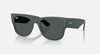 RAY BAN MEGA WAYFARER LITEFORCE 0RB4840S-665787-52 Dark Grey Matte Sand Green