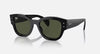 RAY BAN JORGE 0RB7681SF-901/31-52 Green Polished Black