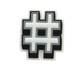 crocs Jibbitz™ charm Hashtag