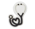 CROCS JIBBITZ™ CHARM Heart Stethoscope
