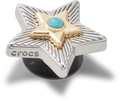 CROCS JIBBITZ™ CHARM SILVER TURQUOISE STAR