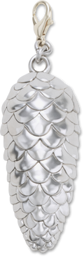CROCS JIBBITZ™ CHARM SILVER PINECONE CHARM