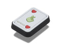 Crocs JIBBITZ™ CHARM Heart Card