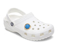 Crocs JIBBITZ™ CHARM Gold and Blue Organic Shape