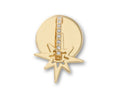 Crocs JIBBITZ™ CHARM Gold SMT Gem Starburst