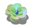 JIBBITZ™ CHARM Sequin Green Flower