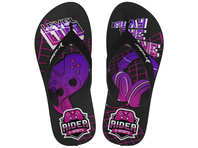 IPANEMA-KIDS-RIDER-STREET-JOY-DEDO-INF-BLACK-PURPLE