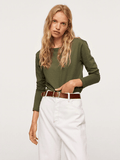 MANGO WOMEN T-SHIRT SACA