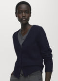 MANGO WOMEN CARDIGAN MARINE-56