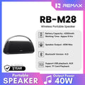 REMAX - RB-M28 Portable Bluetooth Wireless Speaker ( 40W )
