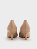 Pointed Kitten Heel Pumps_Nude
