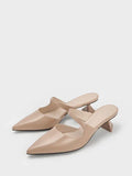 Asymmetric Sculptural Heel Pumps_Nude