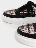 Stevie Woven Sneakers Black
